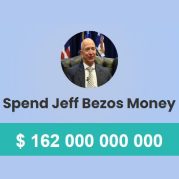 Spendi i soldi di Jeff Bezos